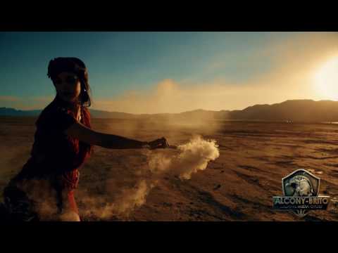 Bailarina en el desierto