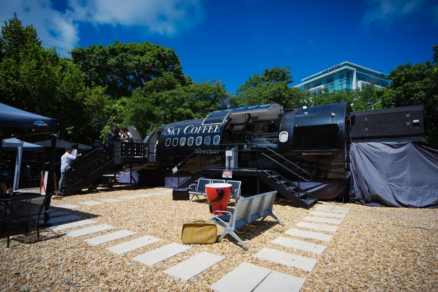 The finished food trucks · SKY Food Trucks, work by Brito Marketing