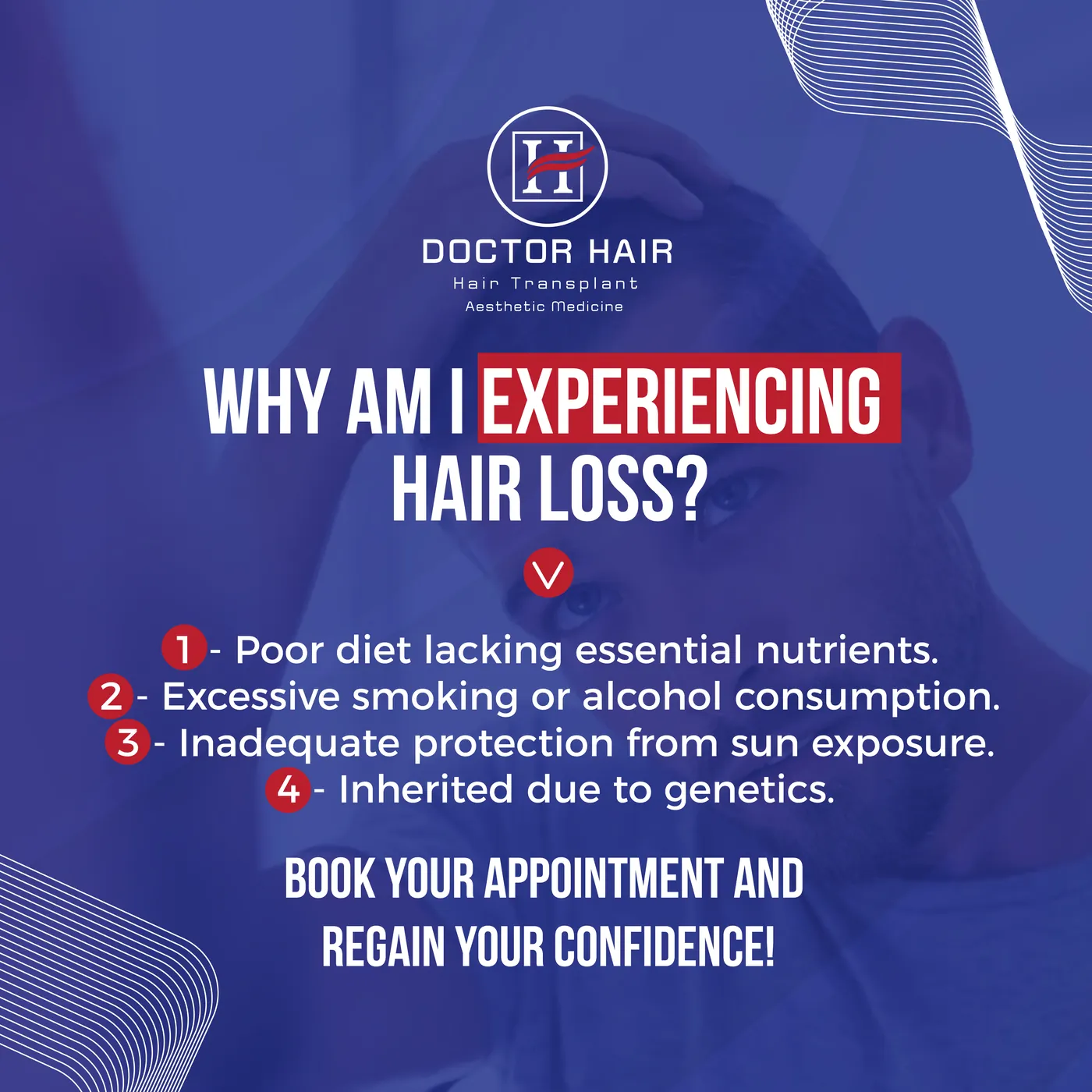 Dr.Hair — Post: causas de la caída del cabello