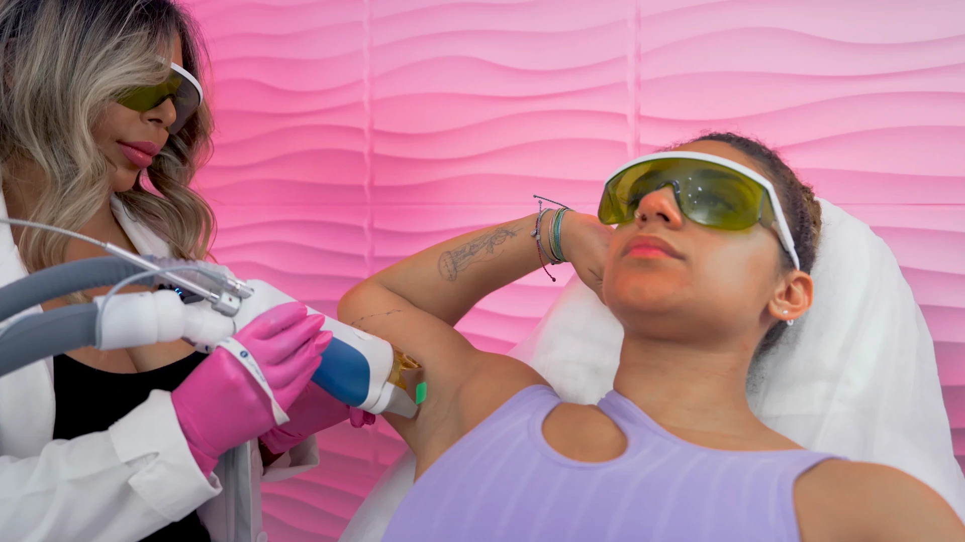 VIP Laser — Depilación láser, del video del tratamiento